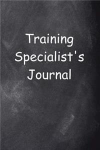 Training Specialist's Journal Chalkboard Design