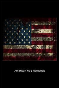 American Flag Notebook