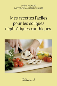 Mes recettes faciles pour les coliques néphrétiques xanthiques.
