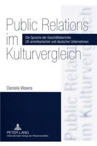 Public Relations Im Kulturvergleich