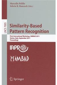 Similarity-Based Pattern Recognition