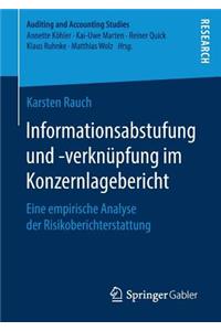 Informationsabstufung Und -Verknüpfung Im Konzernlagebericht