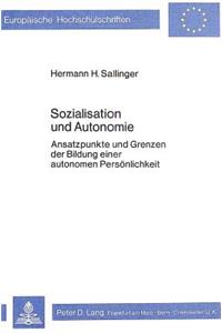 Sozialisation Und Autonomie