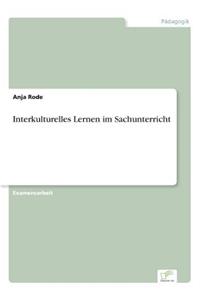 Interkulturelles Lernen im Sachunterricht