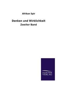 Denken Und Wirklichkeit