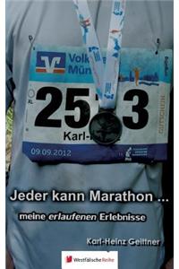 Jeder Kann Marathon ...