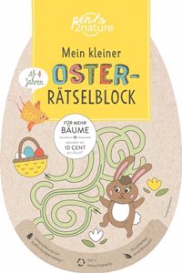 Mein kleiner Oster-Ratselblock fur Kinder ab 4 Jahren