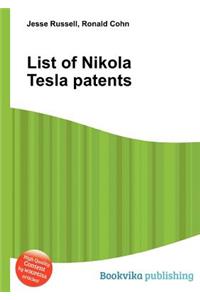 List of Nikola Tesla Patents