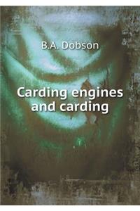 Carding Engines and Carding