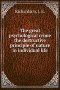 great psychological crime