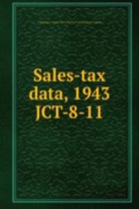 Sales-tax data, 1943