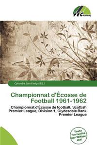 Championnat D' Cosse de Football 1961-1962