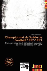 Championnat de Su de de Football 1952-1953