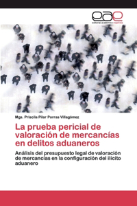 prueba pericial de valoración de mercancías en delitos aduaneros