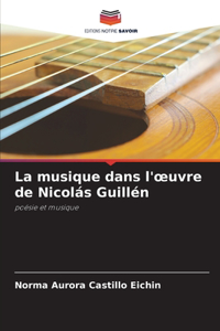 musique dans l'oeuvre de Nicolás Guillén