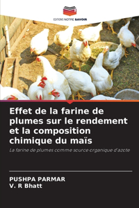 Effet de la farine de plumes sur le rendement et la composition chimique du maïs