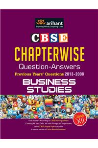 CBSE Chapterwise Questions-Answers BUSINESS STUDIES