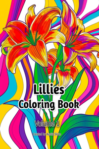 Lillies Coloring Book