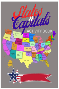 States and Capitals Activity Book