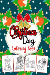 Christmas Dog Coloring Book