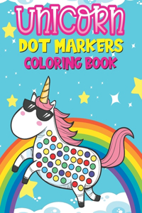 Unicorn Dot Markers Coloring Book