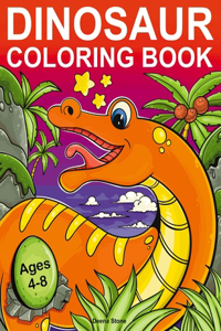 Dinosaur Coloring Book for Kids