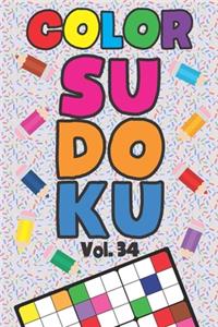 Color Sudoku Vol. 34