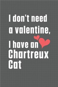 I don't need a valentine, I have a Chartreux Cat