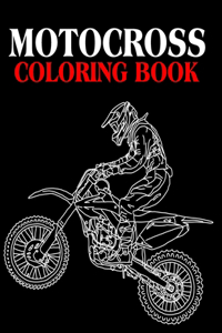 Motocross Coloring Book