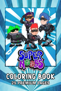 Super Noobs Coloring Book