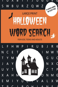 Halloween Word Search for Kids, Teens and Adults