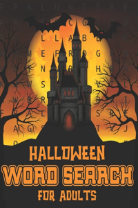 Halloween Word Search For Adults
