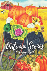 Autumn Scenes Coloring Book