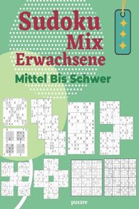 Sudoku Mix Erwachsene Mittel Bis Schwer