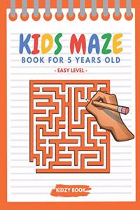 Kids Maze Book For 5 Years Old