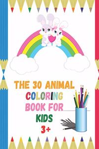 The 30 Animal Coloring Book