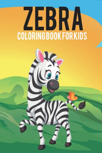 Zebra Coloring Book For Kids