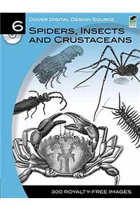 Dover Digital Design Source #6: Spiders, Insects and Crustaceans
