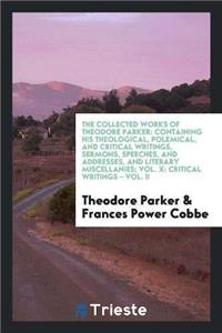 Collected Works of Theodore Parker