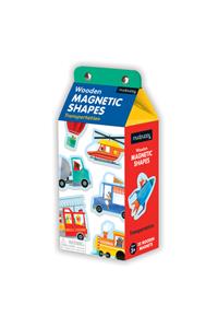 Transportation Wooden Magnetic Shapes