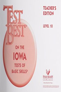 Test Best Itbs: Teacher's Edition Grade 4 (Level 10) 1995