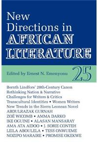 New Directions in African Literature