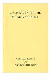 Supplement to the Tuckerman Tables