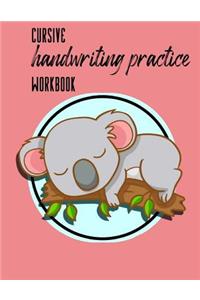 Cursive Handwriting Practice Workbook