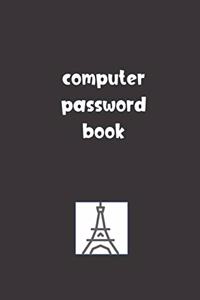 Computer Password Book