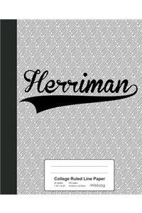 College Ruled Line Paper
