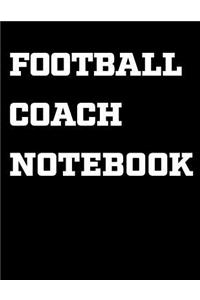 Football Coach Notebook