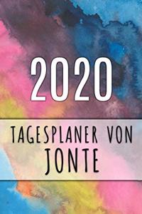 2020 Tagesplaner von Jonte