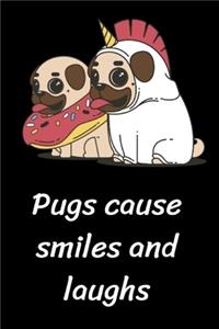 Pugs cause smiles and laughs