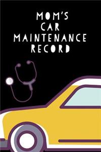 Moms Car Maintenance Record